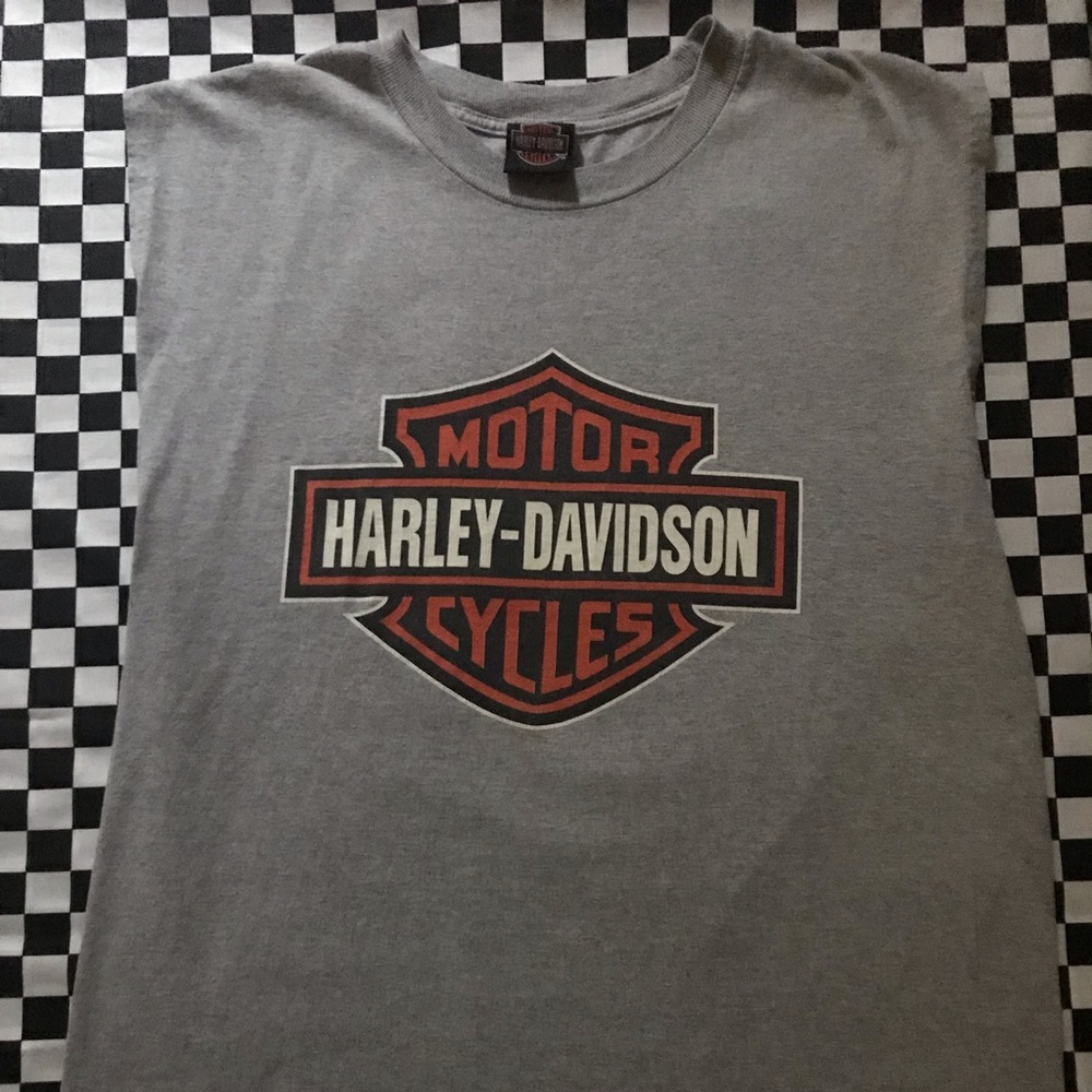 Vintage Harley Davidson Cutoff